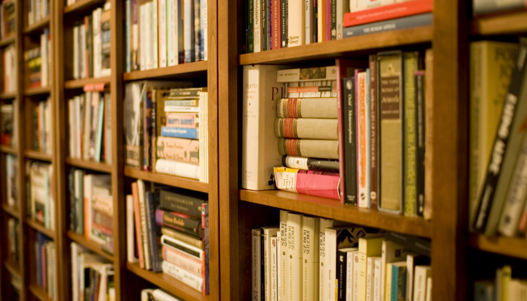 A bookshelf