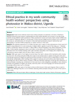 Ethical practice in my work community health workers photovoice